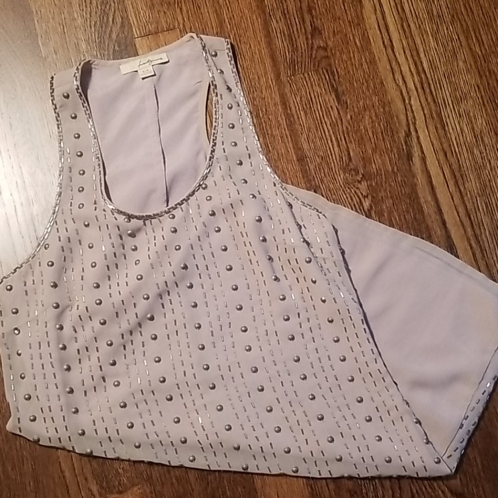 Beaded racerback dress